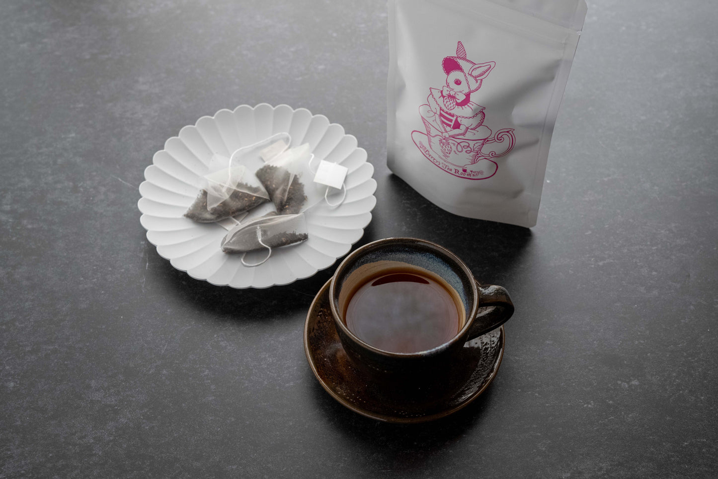 K001【河口湖産ブルーベリー100%使用】ヴィクトリアケーキ&スコーン&紅茶セット