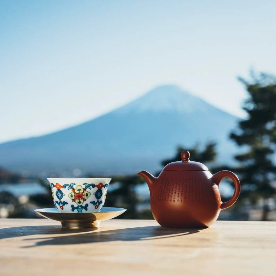 K03河口湖暮らし着物着付けお茶のおもてなし付きat蕾の家