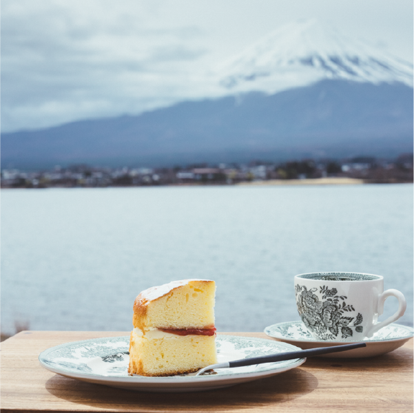 K01河口湖暮らしヴィクトリアサンドイッチケーキ